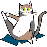 Стикер #11 из набора Коты LENTOV