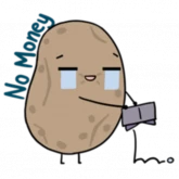 Стикер #11 из набора Жизнь это картошка