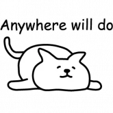 Стикер #11 из набора Котик лежебока