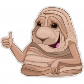 Стикер #10 из набора Друг Ждуна