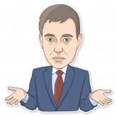 Стикер #7 из набора Молодой миллионер