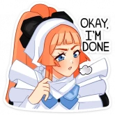 Стикер #12 из набора Мей