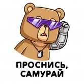Стикер #3 из набора Медведь Женя