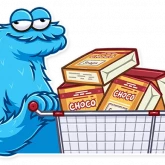 Стикер #6 из набора Cookie Monster