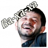 Стикер #12 из набора Михаил Галустян