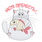 Стикер #8 из набора Котейка