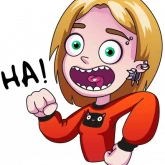 Стикер #11 из набора MoonyCreepyGoonies