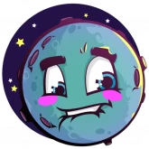 Стикер #11 из набора Луна Луни