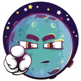 Стикер #10 из набора Луна Луни