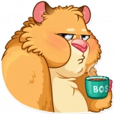 Стикер #8 из набора Мистер Хомяк