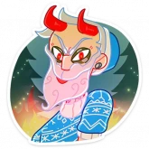 Стикер #6 из набора Мистер Мороз
