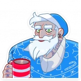 Стикер #11 из набора Мистер Мороз