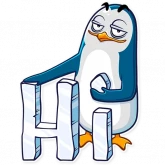 Стикер #5 из набора Мистер Пингвин