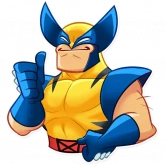 Стикер #3 из набора Wolverine
