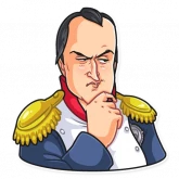 Стикер #12 из набора Наполеон и Жозефина