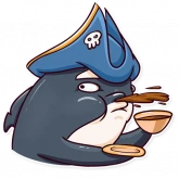 Стикер #7 из набора Пират Orca88!