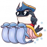 Стикер #11 из набора Пират Orca88!