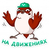 Стикер #6 из набора Осенний Чирик