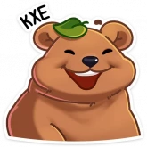 Стикер #12 из набора Ося
