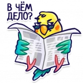 Стикер #6 из набора Попугаи