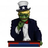 Стикер #8 из набора Пепе Трамп