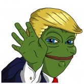 Стикер #10 из набора Пепе Трамп