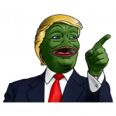Стикер #6 из набора Пепе Трамп