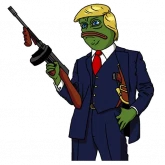 Стикер #3 из набора Пепе Трамп