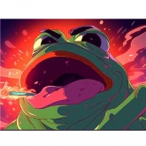 Стикер #12 из набора Вселенная Пепе