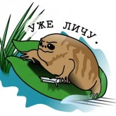 Стикер #10 из набора Узкорот и Пипа