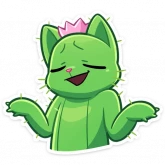 Стикер #11 из набора Царапка