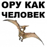 Стикер #5 из набора Птеродактили