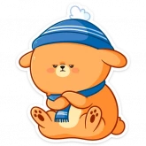 Стикер #8 из набора Зимний Пудинг