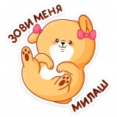 Стикер #4 из набора Рыжий Пудинг