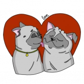 Стикер #3 из набора Pug
