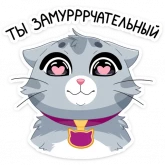 Стикер #9 из набора Жизнь замур-р-рчательна!