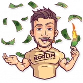 Стикер #8 из набора Закрытй Клуб Roolim