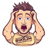 Стикер #9 из набора Закрытй Клуб Roolim