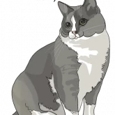 Стикер #2 из набора Коты Ручкиной