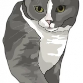 Стикер #11 из набора Коты Ручкиной