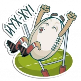 Стикер #4 из набора Rugby Melon