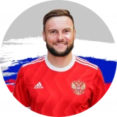 Стикер #9 из набора Футбольная Сборная