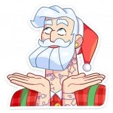 Стикер #2 из набора Санта