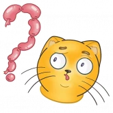 Стикер #8 из набора Кот Сарделькин