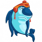 Стикер #4 из набора sharks