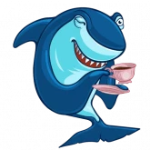 Стикер #3 из набора sharks