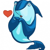 Стикер #12 из набора sharks