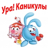 Стикер #5 из набора Новогодние Смешарики