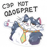 Стикер #7 из набора Серый сахарок