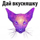 Стикер #12 из набора Космические Коты